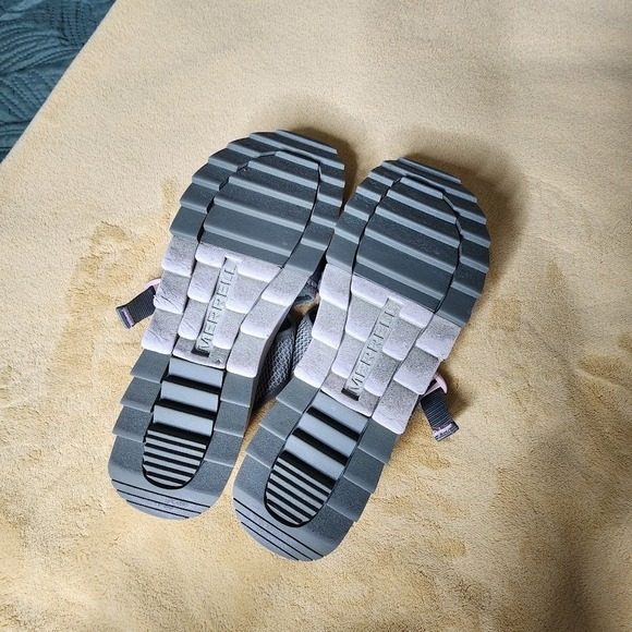 Merrell Alpine Cush Wrap Wedge Sandals in Lichen Size 11 - Picture 5 of 9